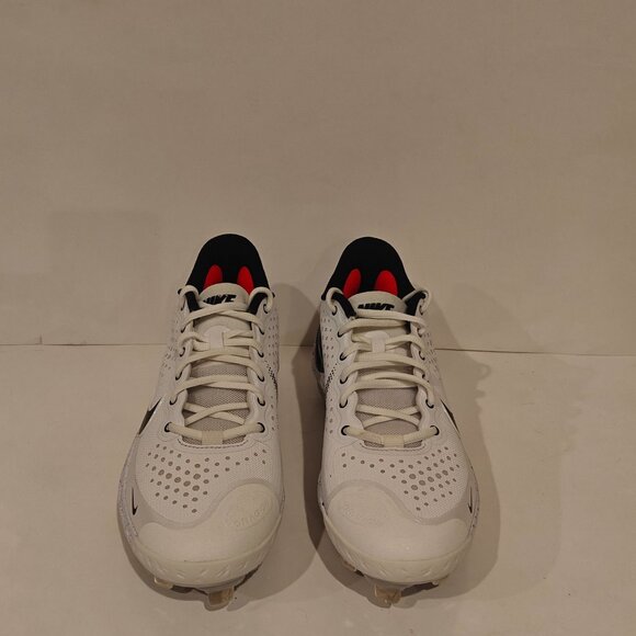 Nike Alpha Huarache Elite 3 Low White Baseball Cleats CV3552-104 Men’s Size 7.5 - Picture 4 of 13